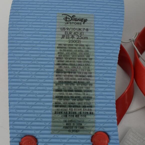 Disney TSUM TSUM Womens US 9 Flip Flops Sandals Mickey Mini - Picture 9 of 13